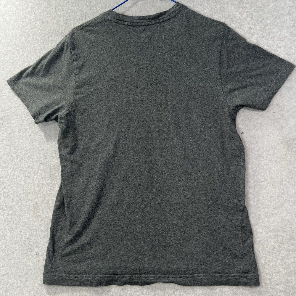 Psycho Bunny T Shirt Men's Size 4 Solid Gray pima embroidered - Picture 9 of 10